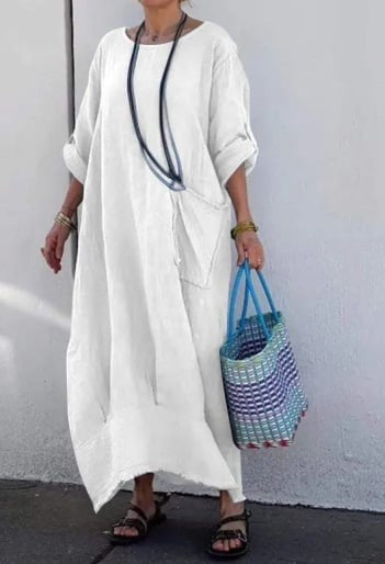 Leonora – Abito boho oversize