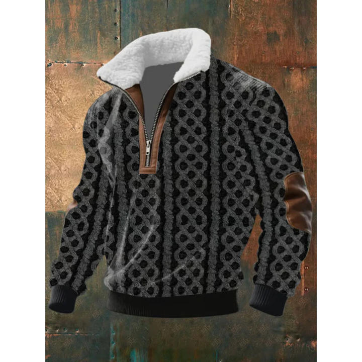 FRANCO MARINO | MAGLIONE CON COLLO ALTO IN POLARE