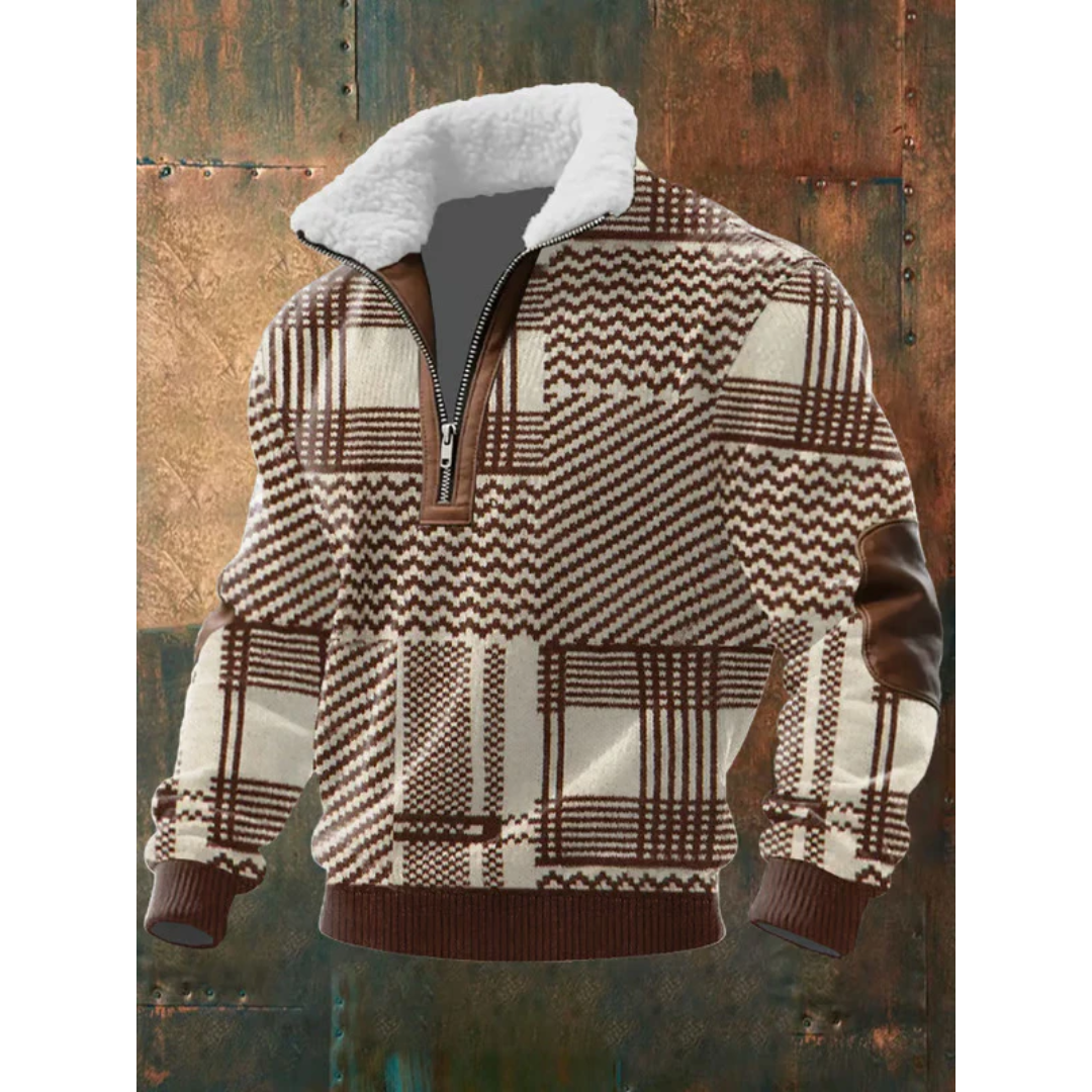FRANCO MARINO | MAGLIONE CON COLLO ALTO IN POLARE