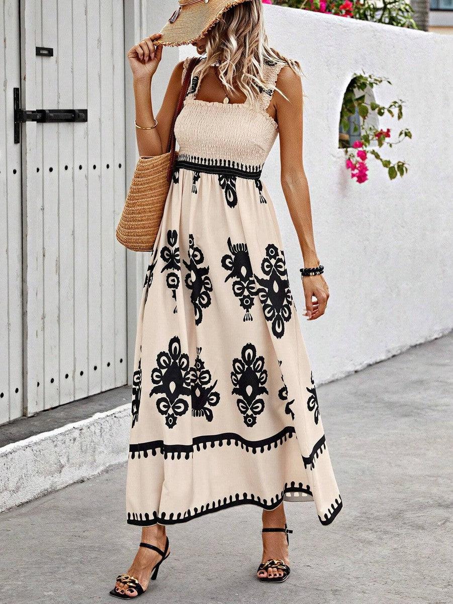 Ilaria – Abito boho maxi