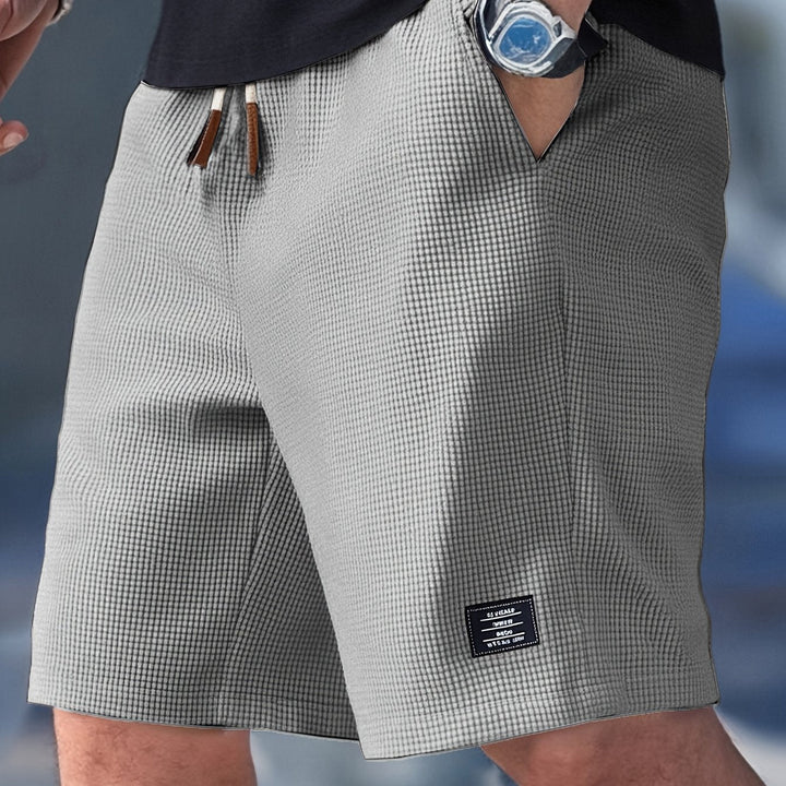 Marco — Shorts in Tessuto Waffle