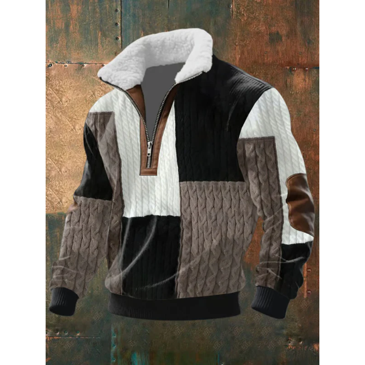 FRANCO MARINO | MAGLIONE CON COLLO ALTO IN POLARE