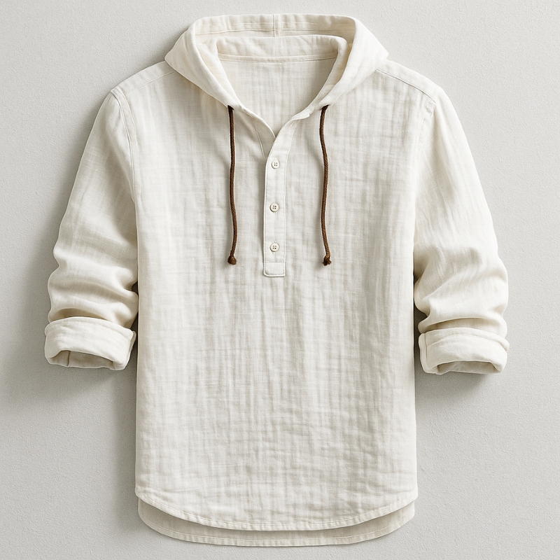 Tomasso | Camicia Di Lusso Con Cappuccio