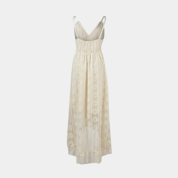 Rachele – Abito boho in pizzo