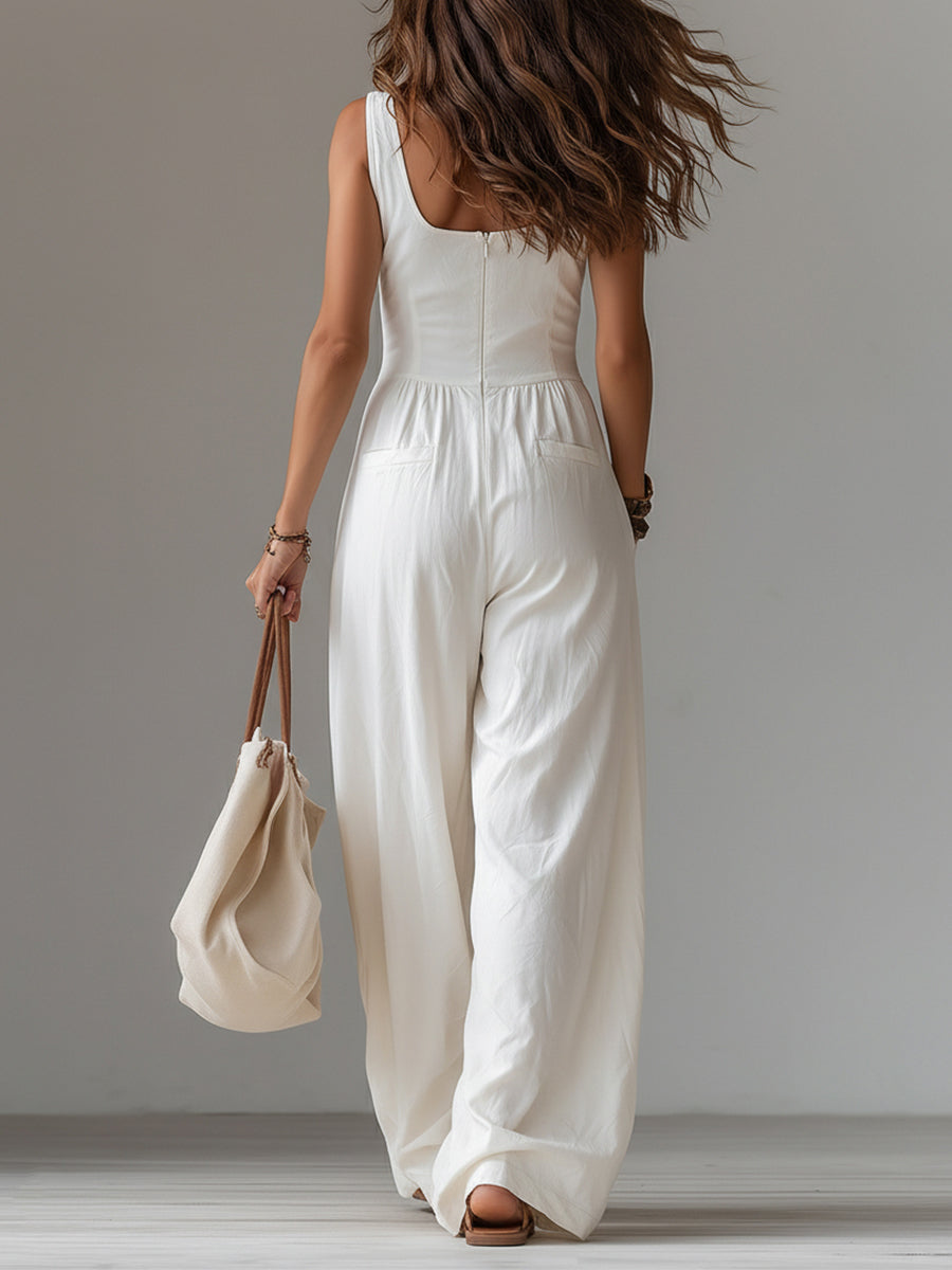 Renata | Tuta casual con tasche