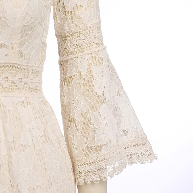 Amelia – Abito boho in pizzo
