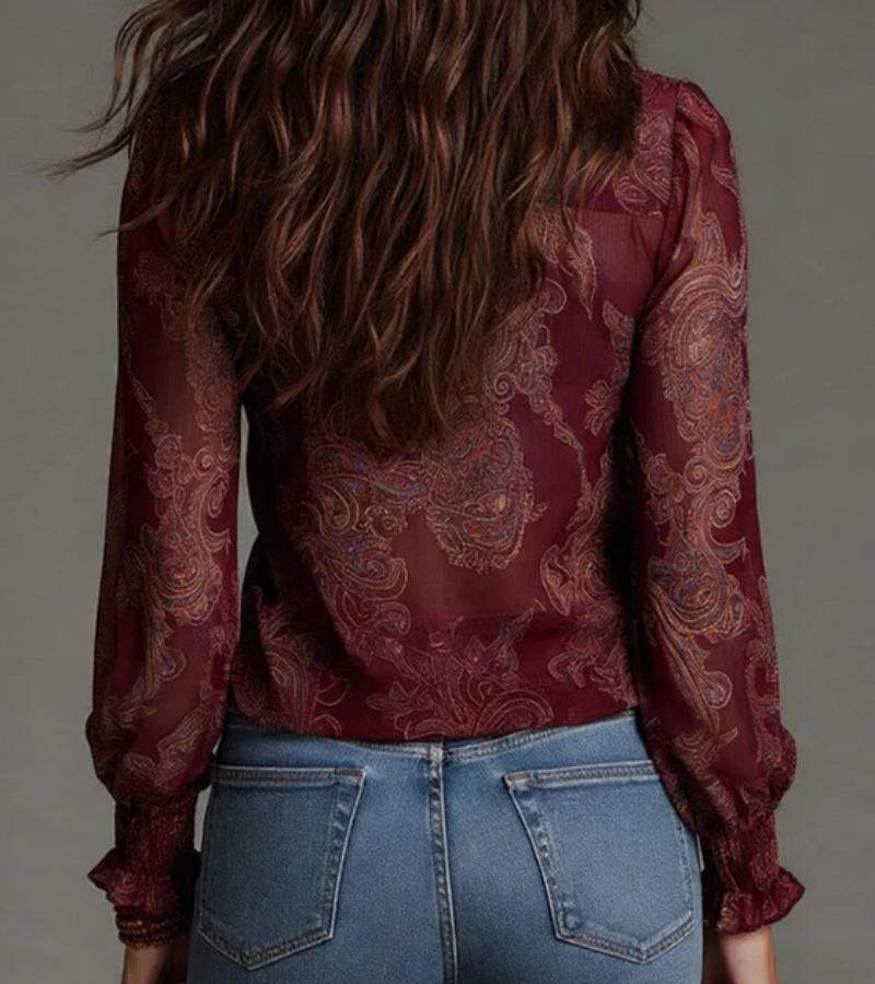 Demi | La Blusa con Volant Imperdibile