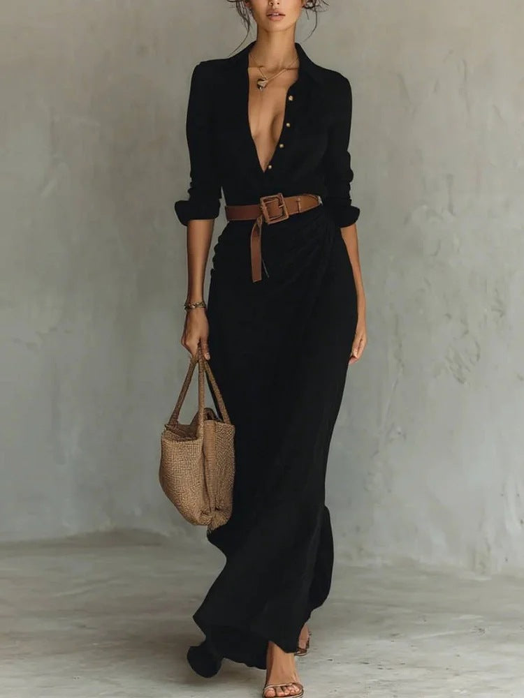Theresa | Abito elegante con cintura