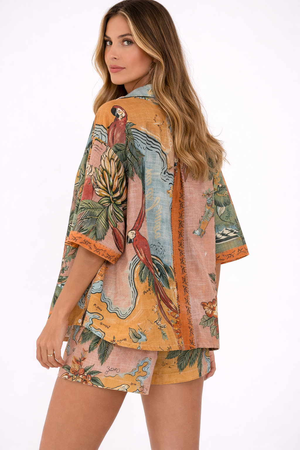 Conjunto de Camiseta y Pantalones Cortos Sunset Paradise