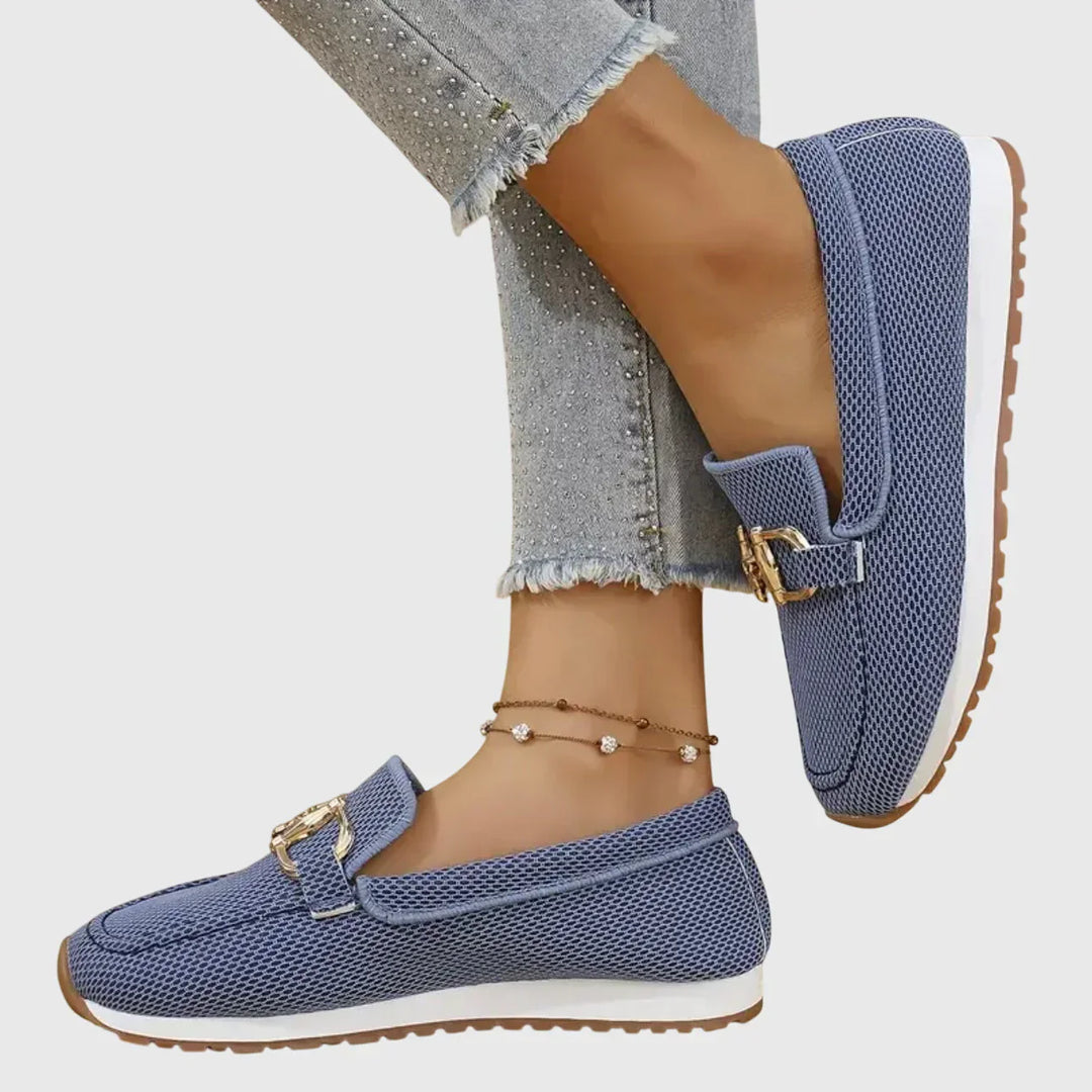 Sinforosa™ | Mocassino sportivo con fibbia dorata