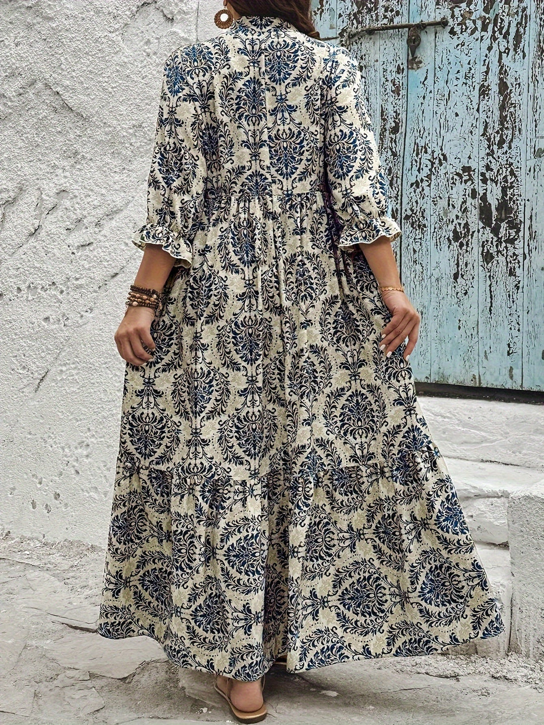 Marta – Abito boho mosaico