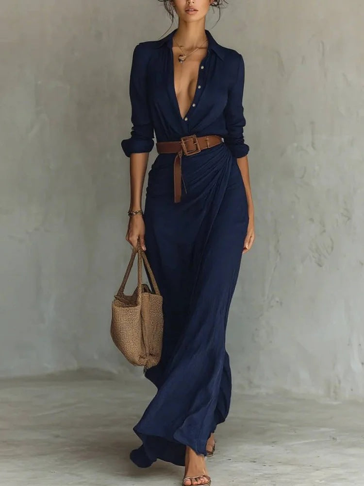 Theresa | Abito elegante con cintura