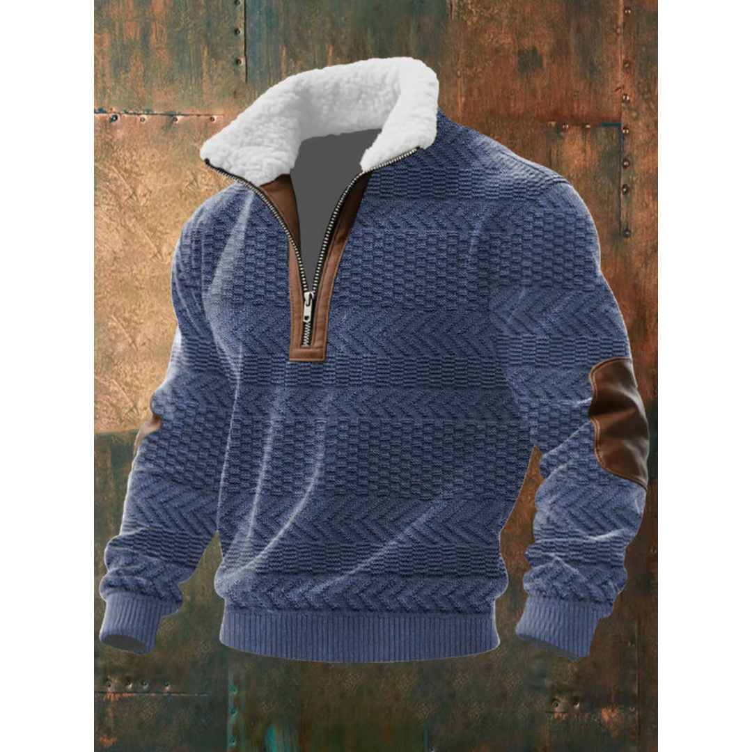 FRANCO MARINO | MAGLIONE CON COLLO ALTO IN POLARE