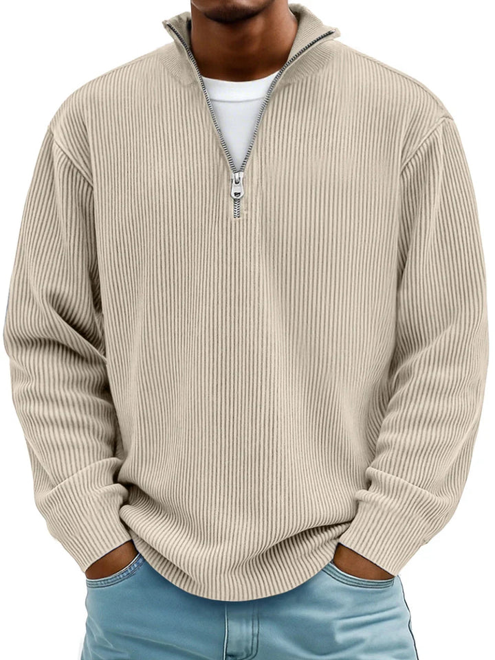 FRANCO MARINO | MAGLIONE CON ZIP ALLA MODA
