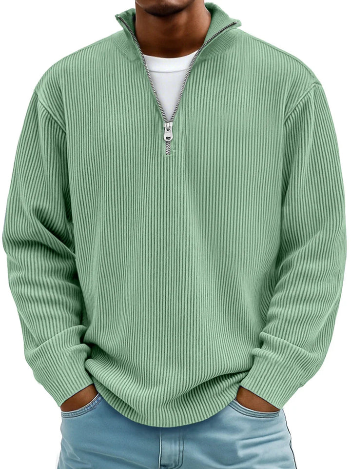 FRANCO MARINO | MAGLIONE CON ZIP ALLA MODA
