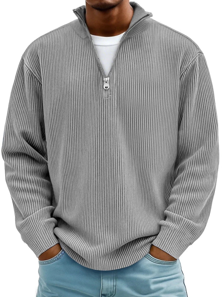 FRANCO MARINO | MAGLIONE CON ZIP ALLA MODA