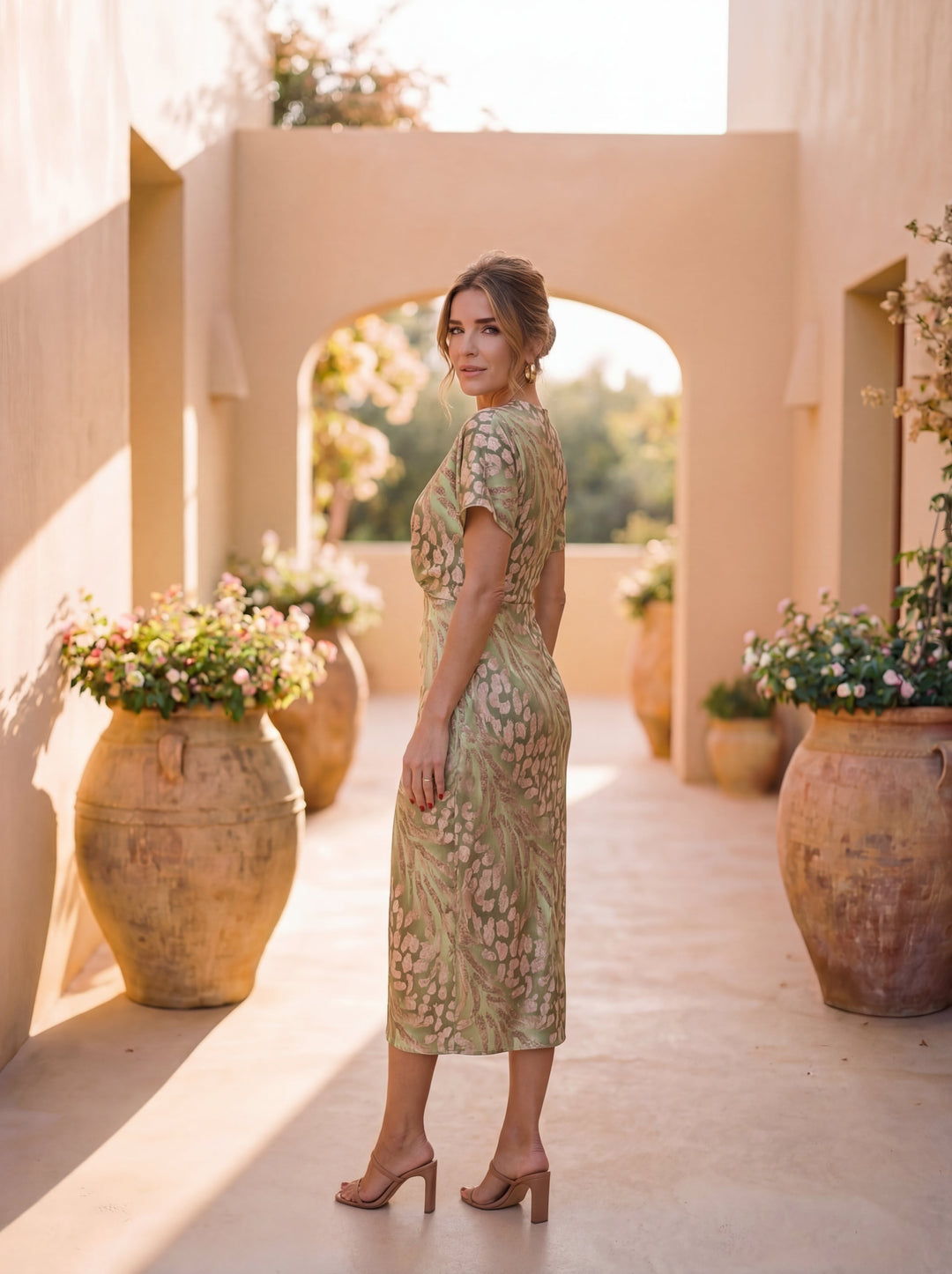 Valentina | Abito elegante con dettagli glitterati