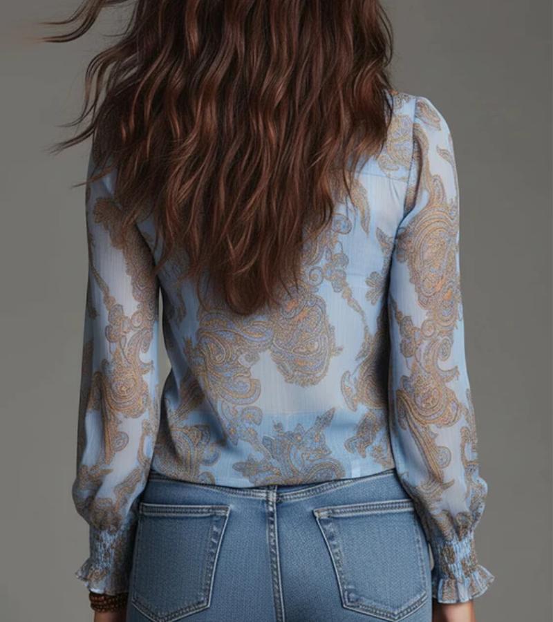 Demi | La Blusa con Volant Imperdibile