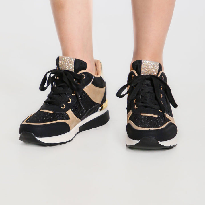 Regina - Sneakers Comfort Suola Alta