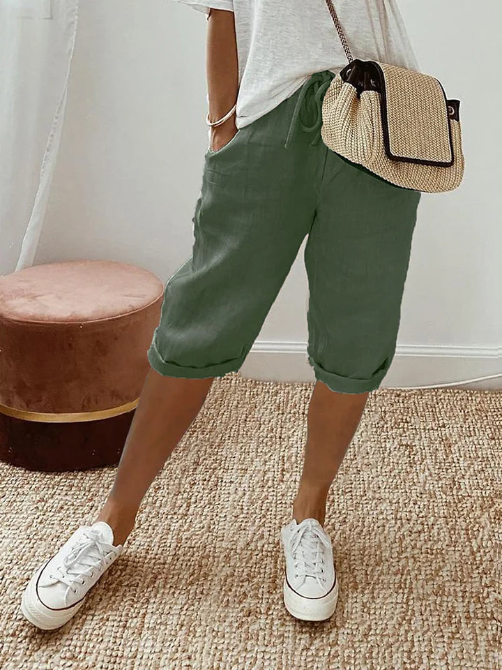 Chiara | Bermuda in Lino e Cotone