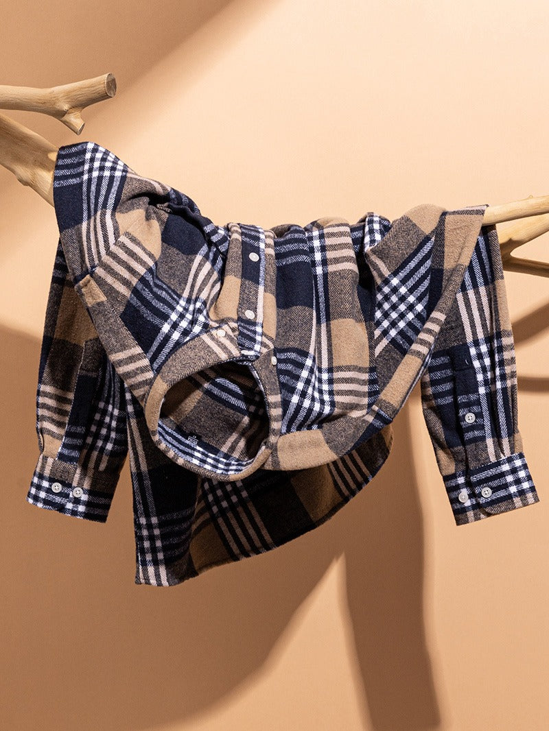 LAURENT MONACO | CAMICIA A QUADRI PER UOMO MODERNO