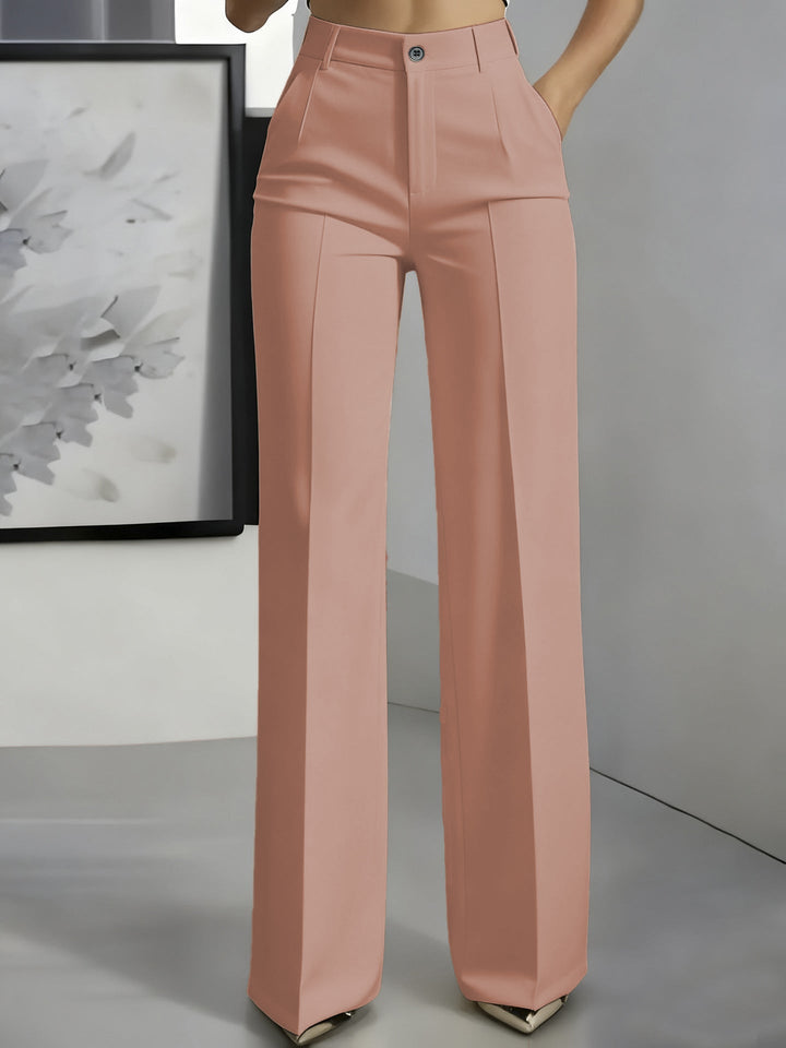 Romina | Bellissimi pantaloni elasticizzati a vita alta.
