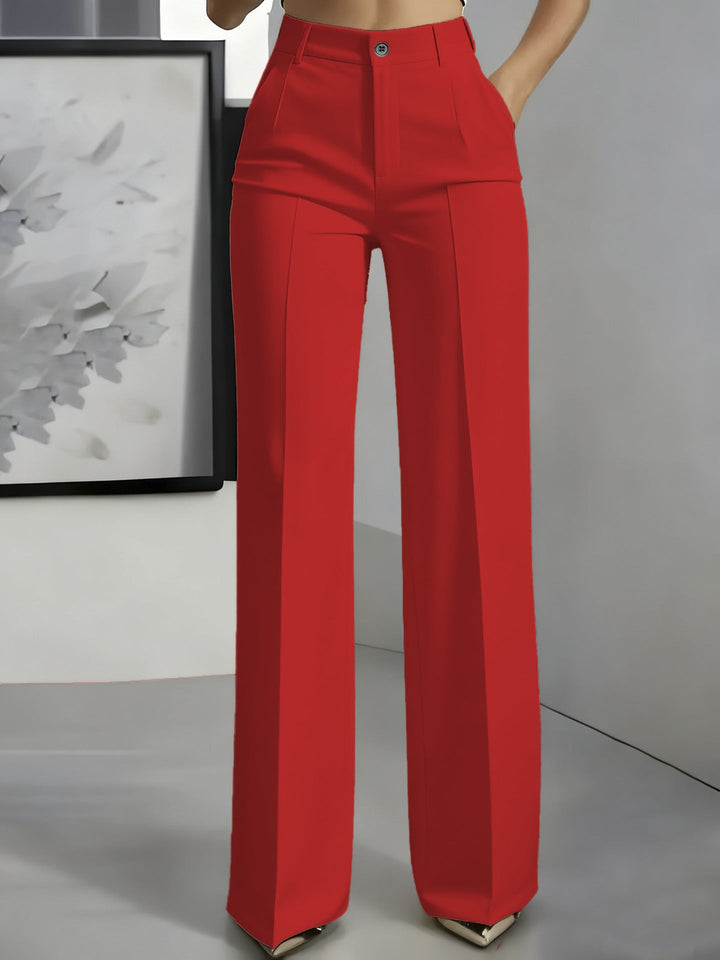 Romina | Bellissimi pantaloni elasticizzati a vita alta.