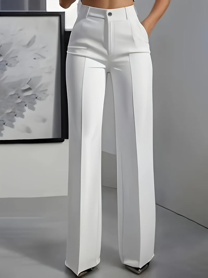 Romina | Bellissimi pantaloni elasticizzati a vita alta.