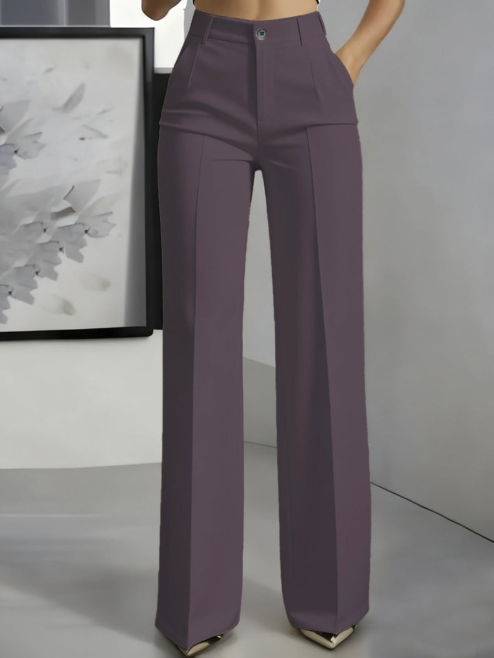 Romina | Bellissimi pantaloni elasticizzati a vita alta.
