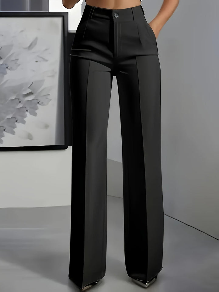 Romina | Bellissimi pantaloni elasticizzati a vita alta.