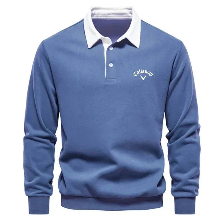 LAURENT MONACO | MAGLIA POLO CON CONTRASTI RAFFINATI