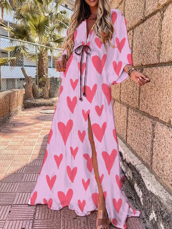Daria – Abito boho caftano