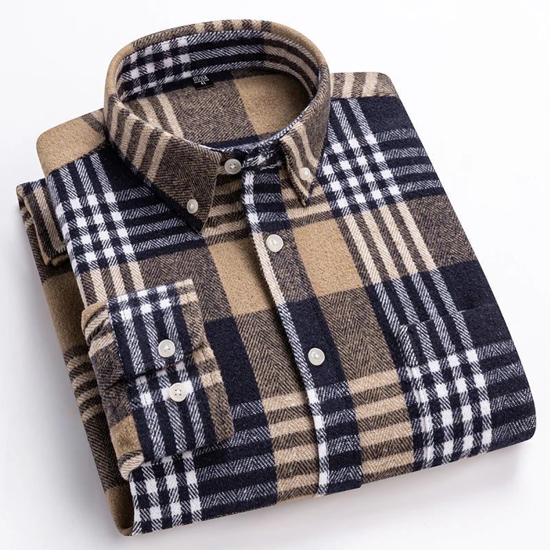 LAURENT MONACO | CAMICIA A QUADRI PER UOMO MODERNO