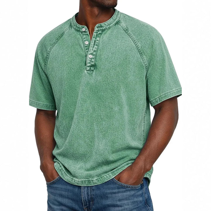 Pedro | Camicia vintage da uomo con bottoni