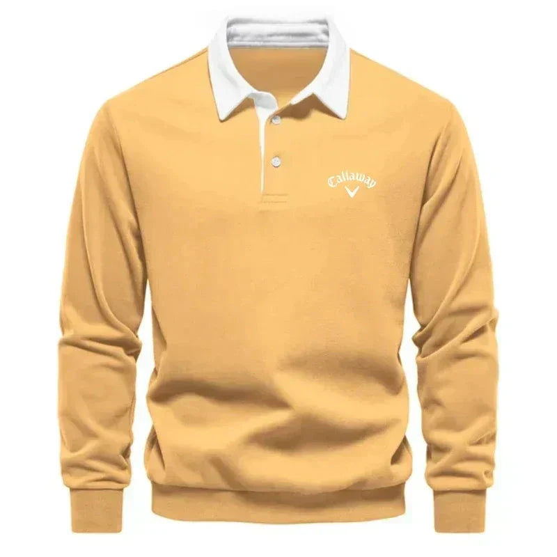 LAURENT MONACO | MAGLIA POLO CON CONTRASTI RAFFINATI