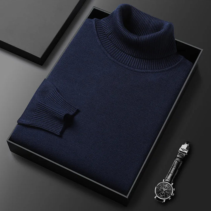 FRANCO MARINO | MAGLIONE ELEGANTE CON COLLO ALTO