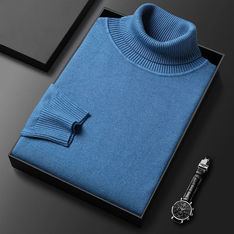 FRANCO MARINO | MAGLIONE ELEGANTE CON COLLO ALTO