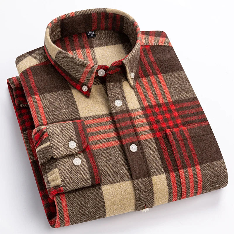 LAURENT MONACO | CAMICIA A QUADRI PER UOMO MODERNO
