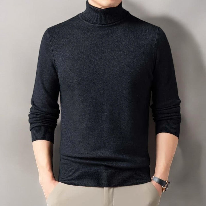 FRANCO MARINO | MAGLIONE ELEGANTE CON COLLO ALTO