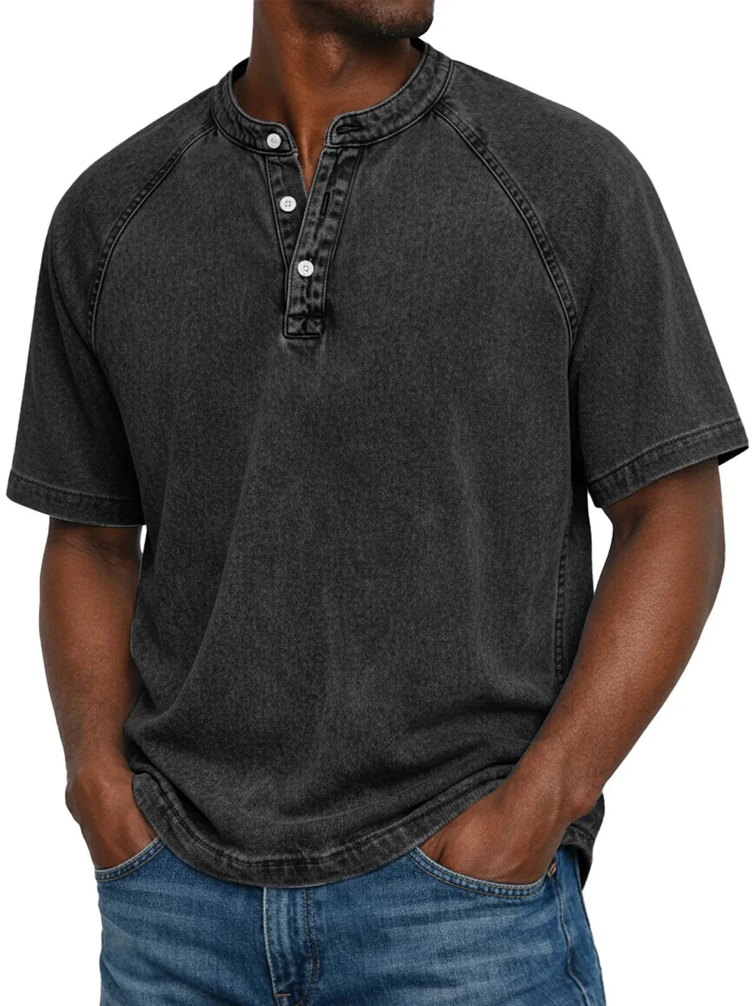 Pedro | Camicia vintage da uomo con bottoni