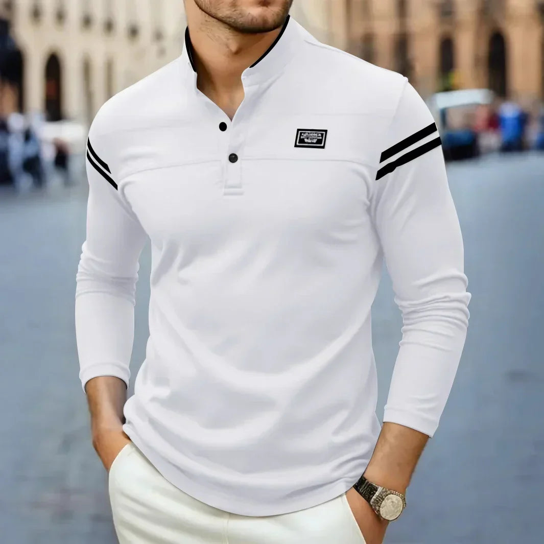 LAURENT MONACO | MAGLIA A MANICHE LUNGHE MODERNA PER UOMO