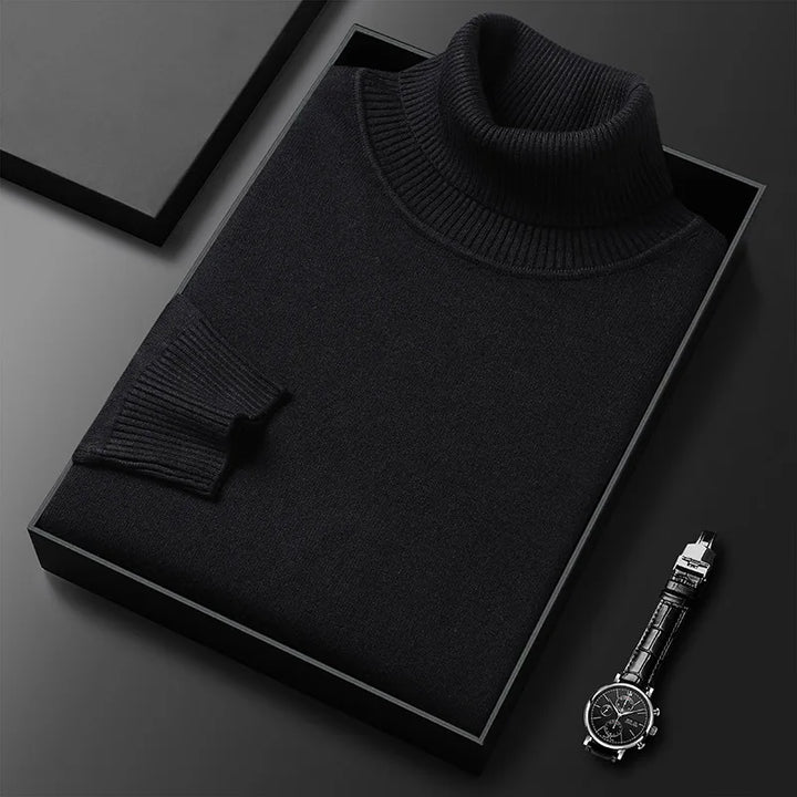 FRANCO MARINO | MAGLIONE ELEGANTE CON COLLO ALTO