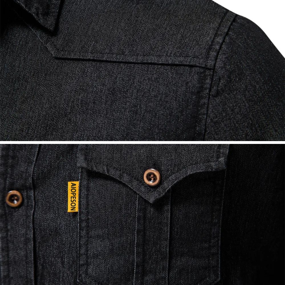 Enzo | Camicia in denim di cotone