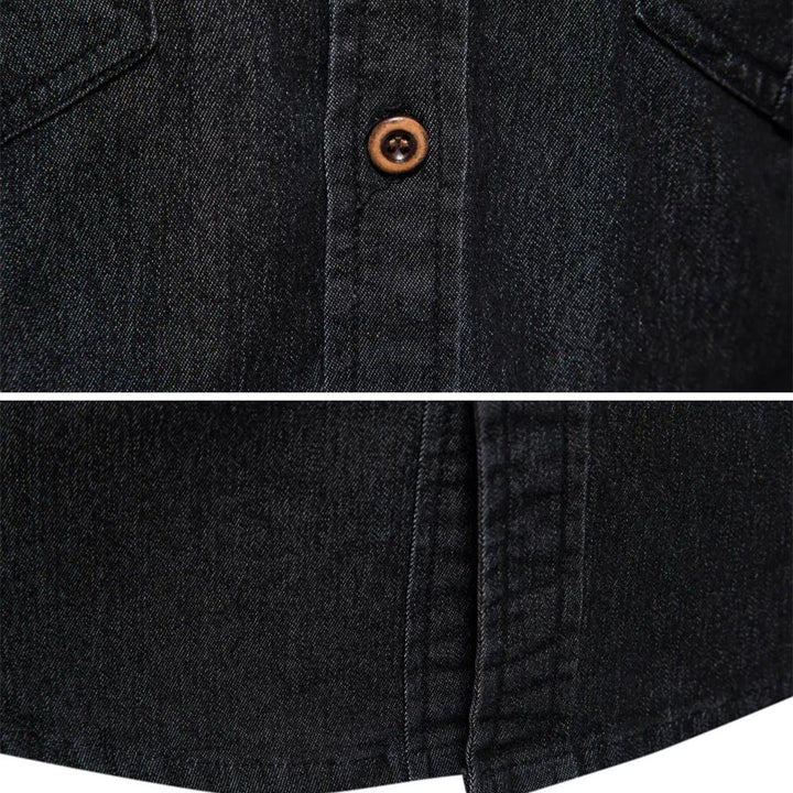 Enzo | Camicia in denim di cotone