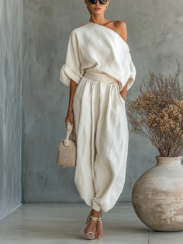 Milina | Set a due pezzi con spalle scoperte