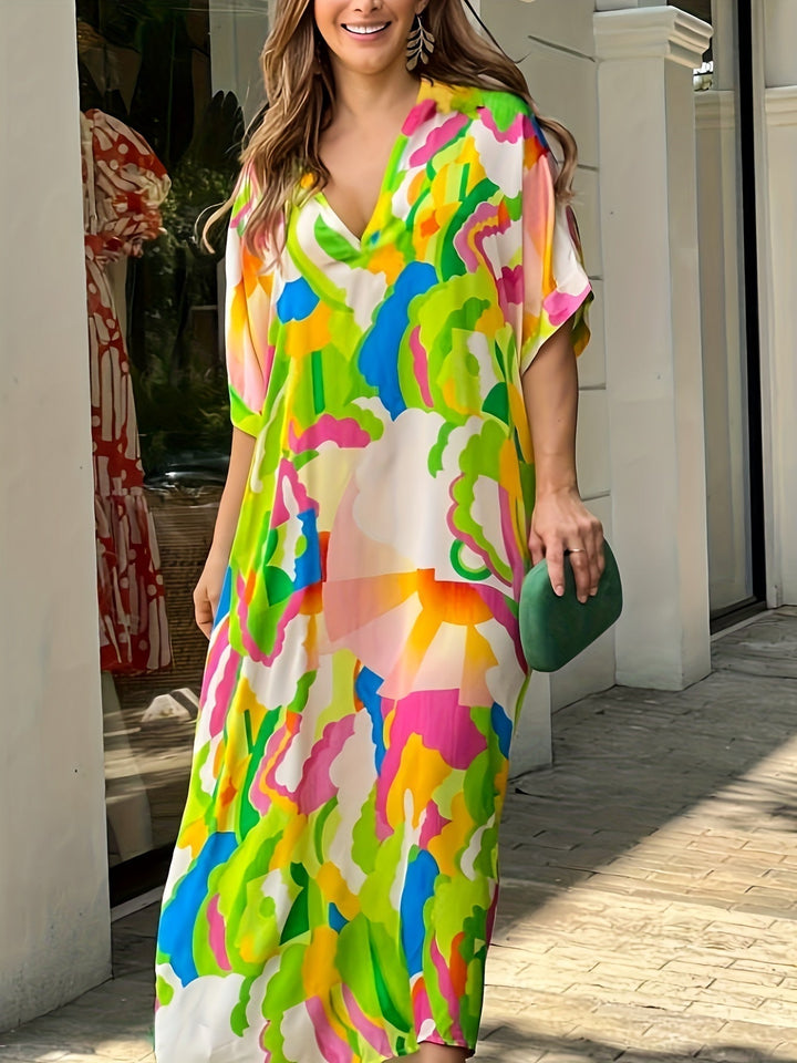 Marina – Abito boho astratto