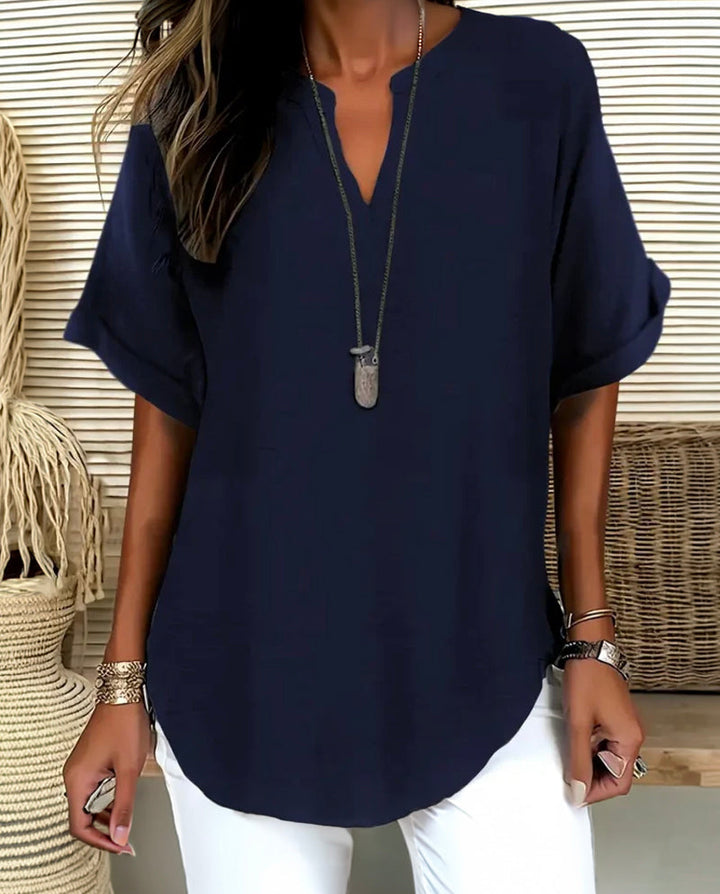 Daniela | Top leggero con scollo a V