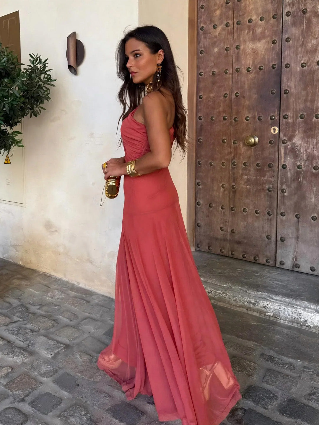 Elena - Abito lungo di design