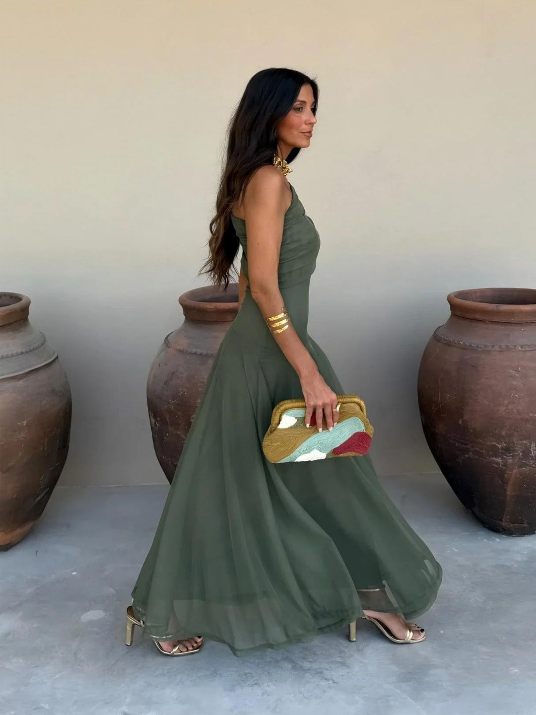 Elena - Abito lungo di design