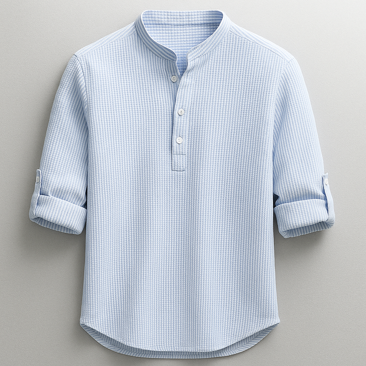 LAURENT MONACO | CAMICIA IN COTONE E LINO
